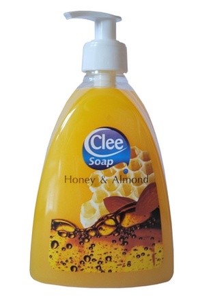 Papírenské zboží - Mýdlo tekuté Clee 500ml honey and almond