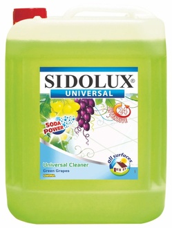 Papírenské zboží - Sidolux Universal Soda Zelené hrozny mycí prostředek na podlahy 5l