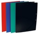 Papírenské zboží - Dosky s gumičkou, červené, PP, 15 mm, A4, VICTORIA