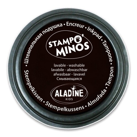 Papírenské zboží - Razítkovací polštářek Aladine Stampo Colors černý