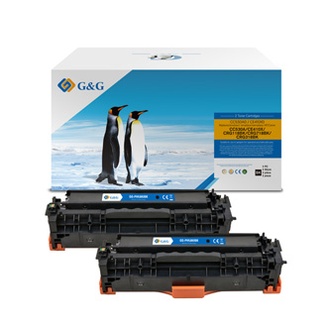 Papírenské zboží - G&G kompatibilní toner s CC530A, black, NT-PH530UBK, pro HP Color LaserJet CP2020/CP2025/