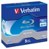 Papírenské zboží - Verbatim BD-R, Dual Layer 50GB, jewel box, 43748, 6x, 5-pack, pre archiváciu dát