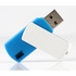 Papírenské zboží - Goodram USB flash disk, USB 2.0, 8GB, UCO2, modrý, UCO2-0080MXR11, USB A, s otočnou krytkou