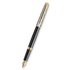 Papírenské zboží - Waterman Hemisphere Reflections of Paris SE DLX Black GT plniace pero, hrot M