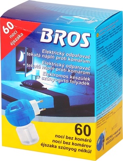 Papírenské zboží - Bros Elektrický odpařovač + tekutá náplň proti komárům 60 nocí