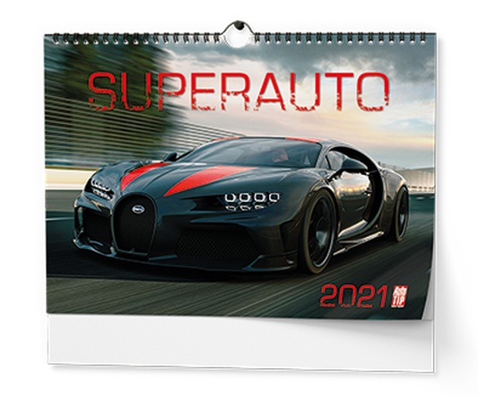 Papírenské zboží - Nástěnné kalendáře A3 Superauto - A3
