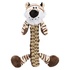 Papírenské zboží - Tiger s opleteným telom, robustná hračka so zvukom, 32 cm