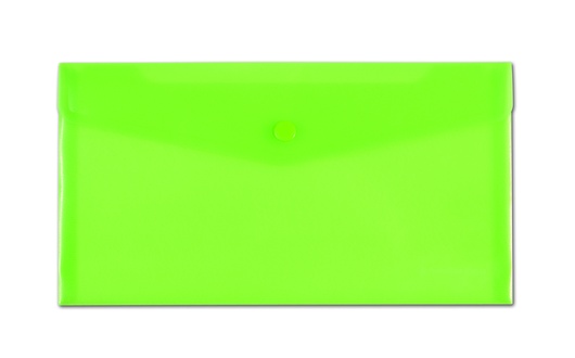 Papírenské zboží - Spisové desky s drukem DL, pastelová zelená