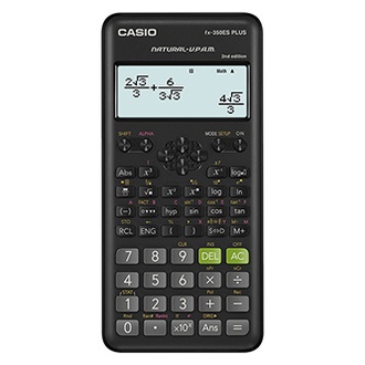 Papírenské zboží - Casio Kalkulačka FX 350 ES PLUS 2E, černá, stolní