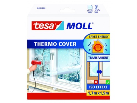 Papírenské zboží - Termoizolační fólie na okna "tesamoll® 5430", 1,5 m x 1,7 m, TESA