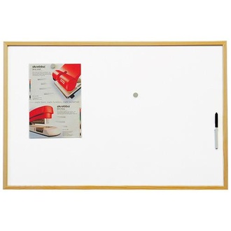 Papírenské zboží - Magnetická tabule ECO board-lakovaný povrch, dřevěný rám 90x60