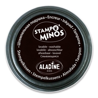 Papírenské zboží - Razítkovací polštářek Aladine Stampo Colors černý