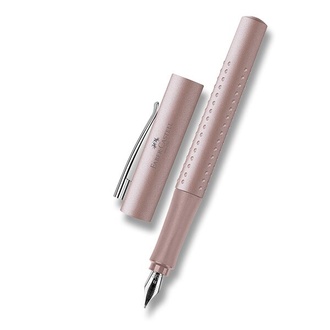 Papírenské zboží - Faber-Castell Grip 2011 Pale Rose plnící pero, B
