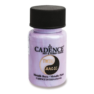 Papírenské zboží - Metalická barva Cadence Twin Magic modrá/fial.