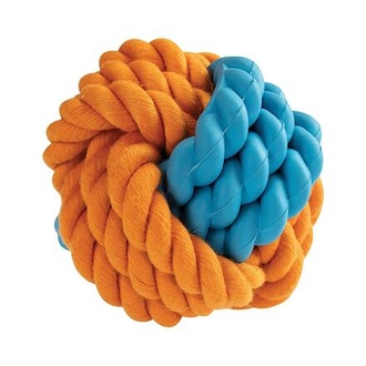 Papírenské zboží - Kombinovaný Monty míč přírodní guma a bavlna 8cm HipHop 