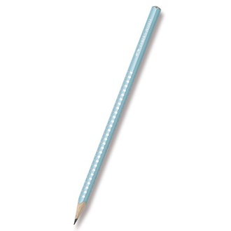 Papírenské zboží - Grafitová tužka Faber-Castell Sparkle - perleťové odstíny tyrskysová