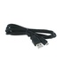 Papírenské zboží - Kábel USB (2.0), USB A M- USB micro M, 1m, čierny