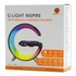 Papírenské zboží - Smart svetlo G-Light INSPIRE, biela, USB-C, bezdrôtové nabíjanie, Powerton