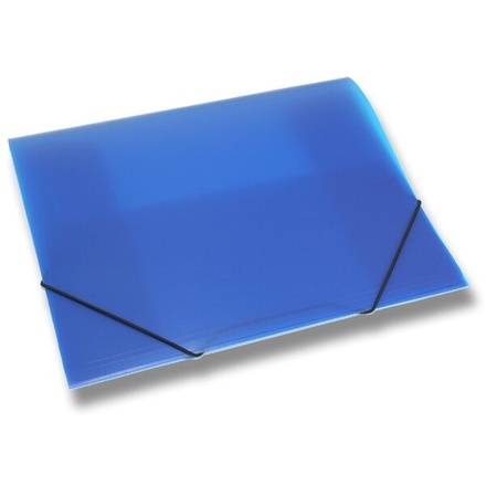 Papírenské zboží - 3chlopňové desky FolderMate Color Office modré