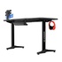 Papírenské zboží - ULTRADESK Herný stôl FRAG - RED, 140x66 cm, 76 cm, s XXL podložkou pod myš, s ultradesk BEAM, držiak slúchadiel aj nápojov
