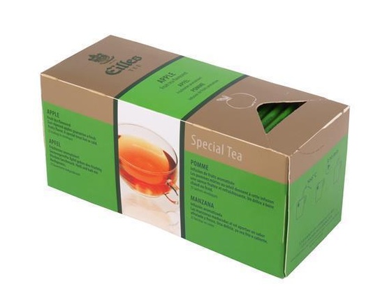 Papírenské zboží - Ovocný čaj "Jablko", 25x2,5g, EILLES