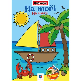 Papírenské zboží - Omalovánka - A5 - Na moři