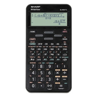 Papírenské zboží - Sharp Kalkulačka EL-W531TL, černá, vědecká, bodový displej, plastový kryt