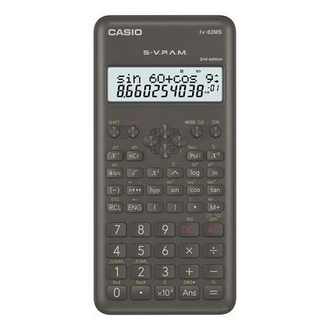 Papírenské zboží - Kalkulačka vědecká, 240 funkcí,  CASIO "FX-82MS"