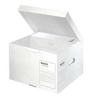 Papírenské zboží - Speciální archivační kontejner s víkem Leitz Infinity velikosti M, Bílá
