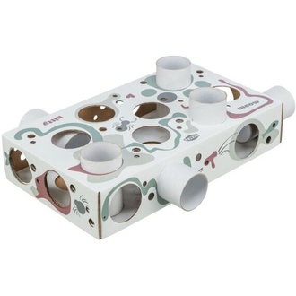 Papírenské zboží - Cat Activity Paws'n'Treats Box - interaktivní hra pro kočky, 35 x 7 x 2 cm, karton