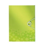 Papírenské zboží - Desky na spisy Leitz WOW, PP, zelená