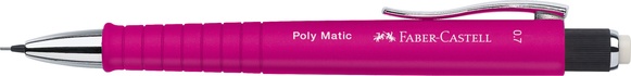Papírenské zboží - Mechanická ceruzka Poly Matic, ružová Faber-Castell 1333280
