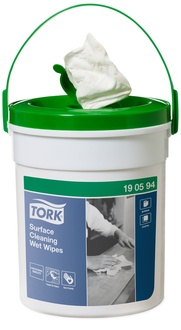 Papírenské zboží - Vlhčené utěrky Tork Premium z netkané textilie na čištění povrchů [1 ks]