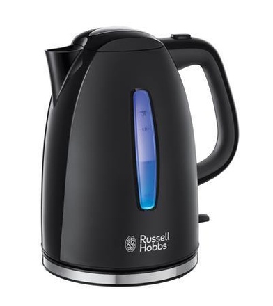 Papírenské zboží - Konvice "Textures Plus", černá, RUSSELL HOBBS