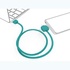 Papírenské zboží - Kábel USB (2.0), USB A M-USB C/Lightning/Micro-USB, 1.5m, 3v1, zelený, Powercube, pl