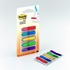 Papírenské zboží - Záložky so zásobníkom, 5x20 lístkov, 11,9x43,2 mm, tvar šípky, mix farieb, 3M POSTIT