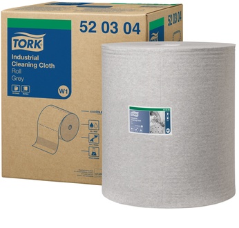 Papírenské zboží - Netkaná textílie Tork 520304 Premium 520 velká role šedá [1 ks]