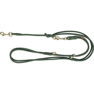 Papírenské zboží - Vodítko PURE kožené kulaté nastavitelné, S: 2 m/ 10 mm, šalvějová