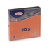 Papírenské zboží - Obrúsok (PAP FSC Mix) 3vrstvý oranžový 33 x 33 cm [20 ks]