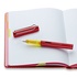 Papírenské zboží - Lamy AL-star Glossy Red plniace pero, darčeková sada so zápisníkom