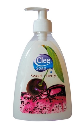 Papírenské zboží - Mýdlo tekuté Clee 500ml Sweet cherry