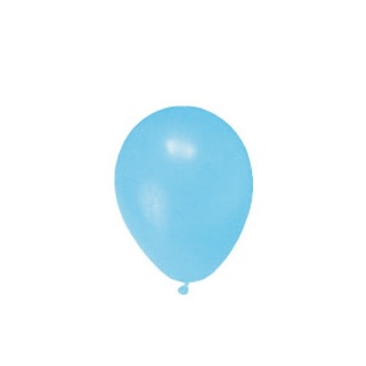 Papírenské zboží - Nafukovací balónky světle modré "M" [10 ks]