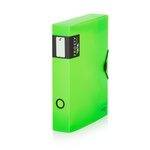 Papírenské zboží - Krabice PP s gumou A4 maxi 60 Opaline Frosty zelená