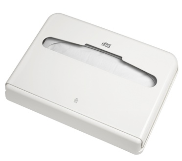 Papírenské zboží - Zásobník na WC podložky TORK Vipseat Box bílý V1 [1 ks]