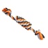 Papírenské zboží - Valec JUMBO HipHop bavlnený s 2 knôtmi, šedá, tm.šedá, oranžová 51cm, 500g