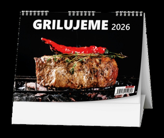 Papírenské zboží - Stolní kalendář - Grilujeme