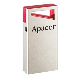 Papírenské zboží - Apacer USB flash disk, USB 2.0, 32GB, AH112, stříbrný, AP32GAH112R-1, USB A