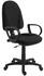 Papírenské zboží - Kancelárska stolička, textilná, čierna základňa, 1080, čierna