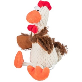 Papírenské zboží - Plyšový kohout sedící, se zvukem 22 cm 