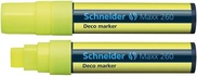 Papírenské zboží - Kriedový popisovač Maxx 260, žltý, 2-15mm, SCHNEIDER